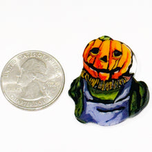 Load image into Gallery viewer, Stephen Boehme Jack O’ Lantern Scarecrow Coin

