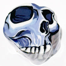 Load image into Gallery viewer, Stephen Boehme Blue Skull Papweight
