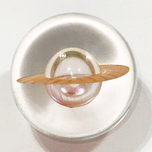 Load image into Gallery viewer, Grover Glass Fumed Saturn Marble
