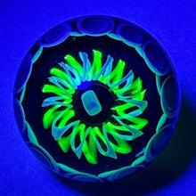 Load image into Gallery viewer, Grover Glass Double Sided Dot Stack/Spirograph w/Opal (UV)
