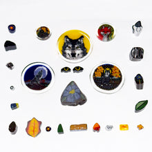 Load image into Gallery viewer, Tara Roberts x Firefox Glass Wolf Coin Set

