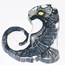 Load image into Gallery viewer, Stephen Boehme Blue Seahorse Coin
