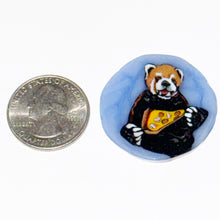 Load image into Gallery viewer, Stephen Boehme Trash Can Panda Eating Pizza Coin
