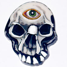 Load image into Gallery viewer, Stephen Boehme Third Eye Skull
