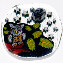 Load image into Gallery viewer, Stephen Boehme x Dapo Glass Owl &amp; Moon Coin (UV)

