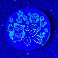 Load image into Gallery viewer, Stephen Boehme x Dapo Glass Owl &amp; Moon Coin (UV)

