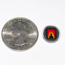 Load image into Gallery viewer, Dapo Glass Haunted House Cat Window Coin
