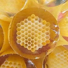 Load image into Gallery viewer, Erik Anders Gold &amp; Silver Fumed Honeycomb Cane
