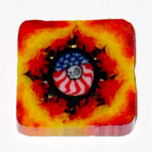 Load image into Gallery viewer, AKM Flag Skull Murrine
