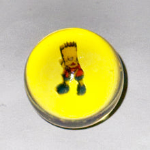 Load image into Gallery viewer, Keys Glass Slingshot Bart Simpson Marble
