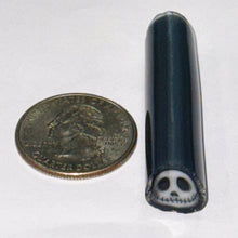 Load image into Gallery viewer, Rocko Glass Jack Skeleton Cane
