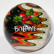 Load image into Gallery viewer, Stephen Boehme Polar Bear Cola Christmas Marble
