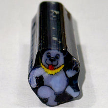 Load image into Gallery viewer, Stephen Boehme Blue Dancing Bear Cane
