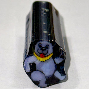 Stephen Boehme Blue Dancing Bear Cane