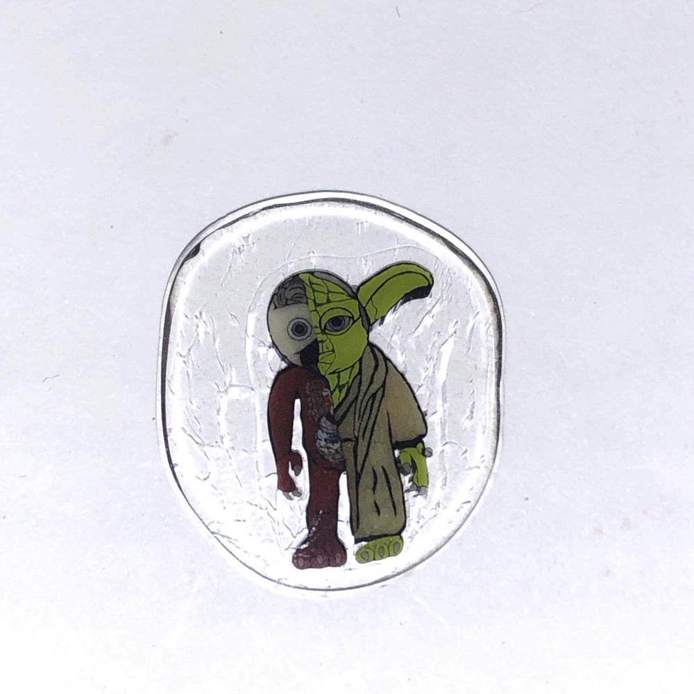 Josh McDaniel Yoda Dissected KAWS Coin