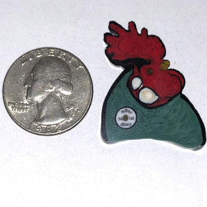 Mathieu Grodet Big Rooster Blue Coin