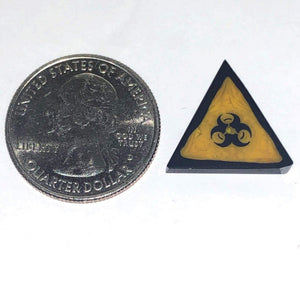 Mathieu Grodet Triangle Bio-Hazard Coin