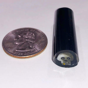 Dapo Glass Skull Cane