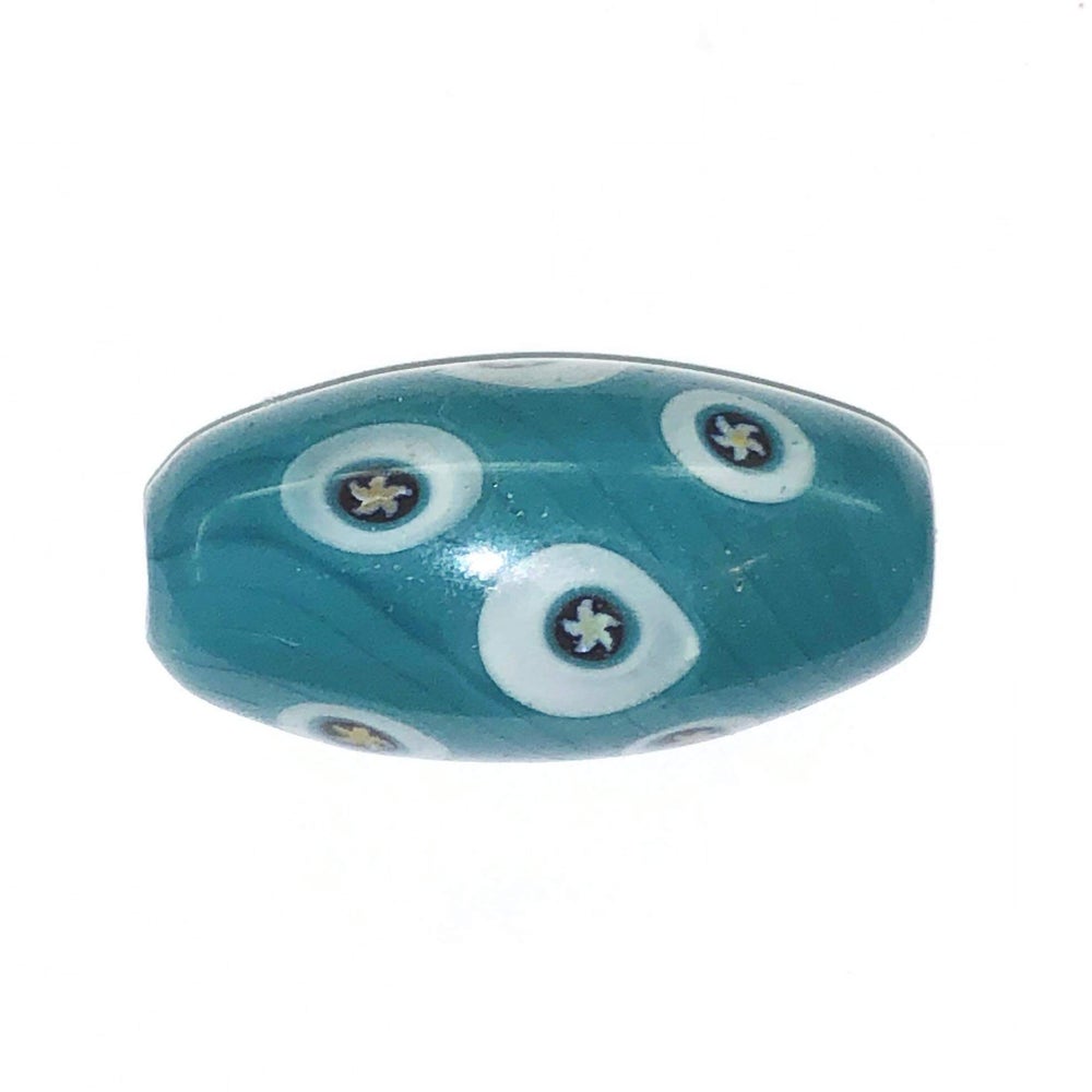 Brian Messer Blue Murrine Bead