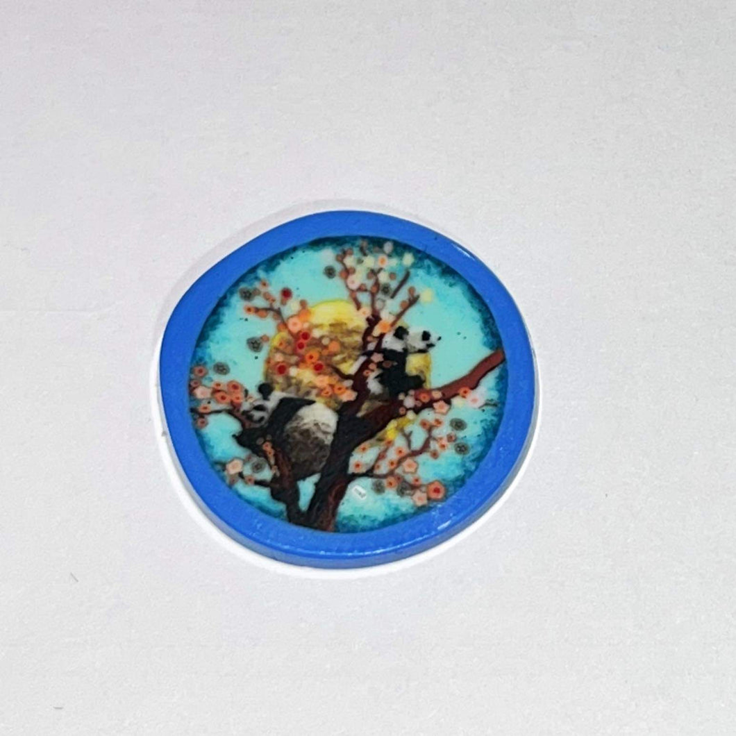 Lazuli Flux Panda Moon Coin