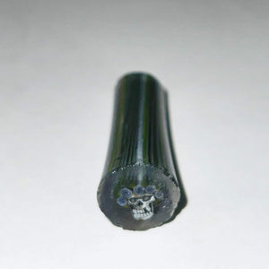 Stephen Boehme Bertha w/Blue Flowers Cane