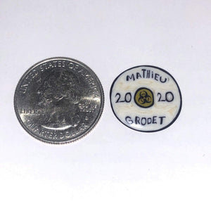 Mathieu Grodet 2020 Bio-Hazard Sig Coin