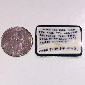 Mathieu Grodet Mark Twain Quote Coin