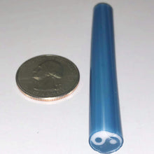 Load image into Gallery viewer, Beth James Blue Ying Yang Cane
