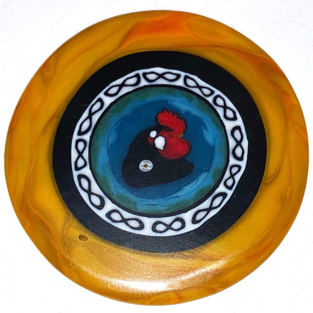 Mathieu Grodet Rooster Yellow with Large Rim