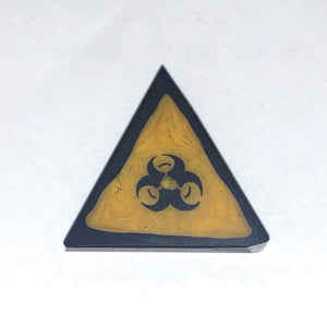 Mathieu Grodet Triangle Bio-Hazard Coin