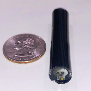 Dapo Glass Skull Cane