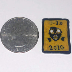 Mathieu Grodet 2020 C-19 Bio-Hazard Coin