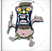Load image into Gallery viewer, Stephen Boehme x Dapo Glass Tiki Man (Bordered)
