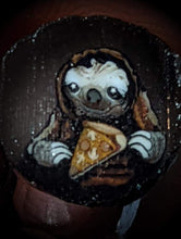 Load image into Gallery viewer, Stephen Boehme Sloth Eating Pizza Cane
