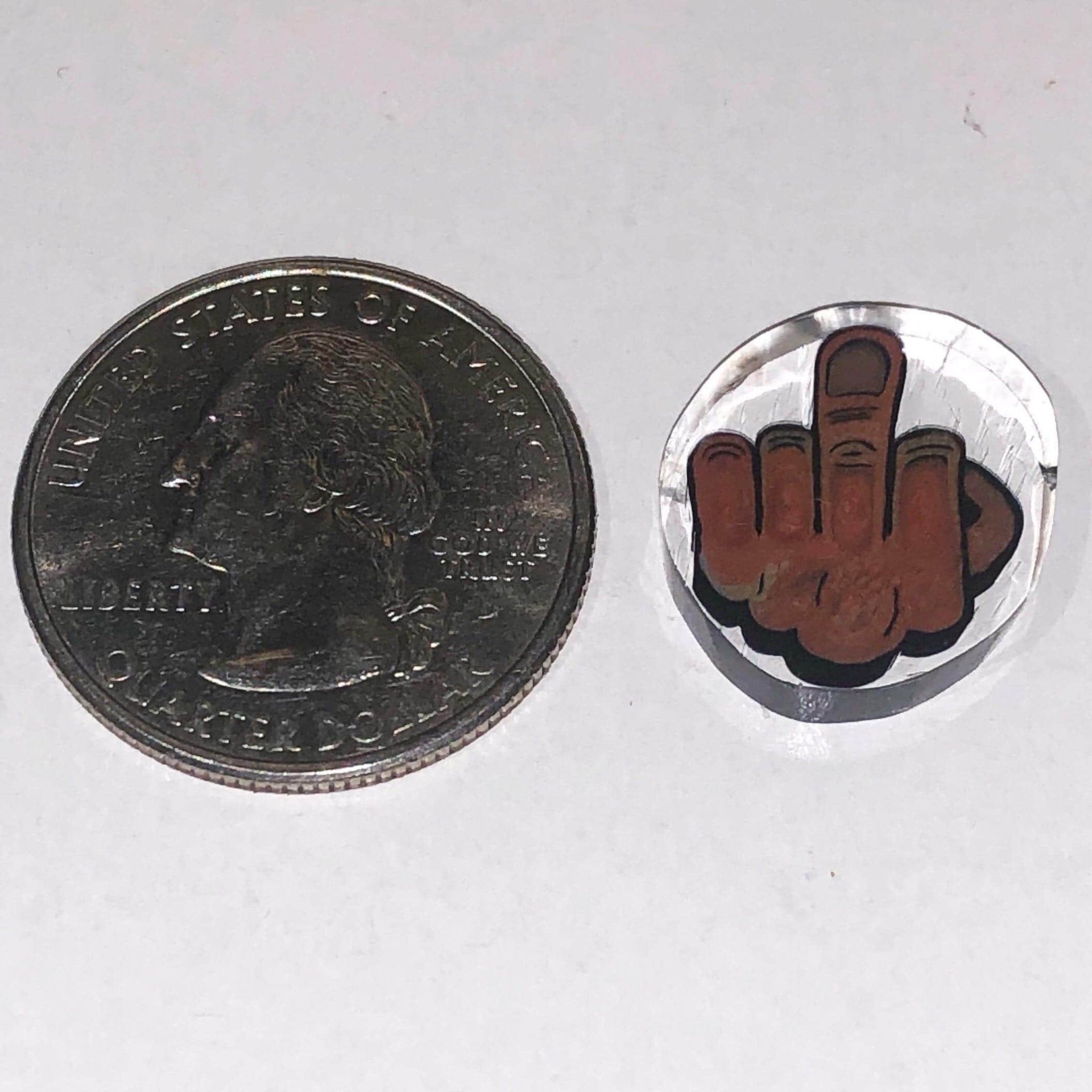 Jerry Kelly Middle Finger Coin Mille Mafia