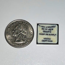 Load image into Gallery viewer, Mathieu Grodet Small William Shakespeare Quote Tile
