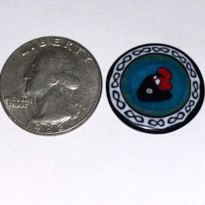 Mathieu Grodet Rooster with Infinity Sign