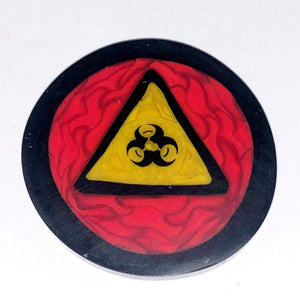 Mathieu Grodet Round Bio-Hazard Coin