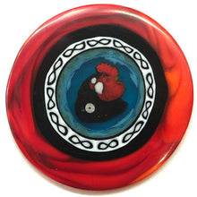 Load image into Gallery viewer, Mathieu Grodet Rooster Red with Large Rim
