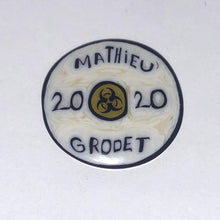 Load image into Gallery viewer, Mathieu Grodet 2020 Bio-Hazard Sig Coin
