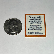 Load image into Gallery viewer, Mathieu Grodet Homer Simpson Quote Tile
